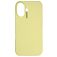 Nudient Base iPhone 16 Plus Siliconen Hoesje Backcover - Pale Yellow