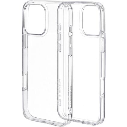 Mobiparts Classic Hardcover Doorzichtig iPhone 16 Pro Max Hoesje Hardcase Backcover - Transparant