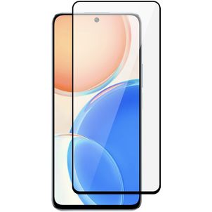 Mobigear Premium HONOR X8 Glazen Screenprotector - Case Friendly - Zwart
