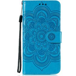 Mobigear Mandala Huawei P40 Pro Hoesje Bookcase Portemonnee - Blauw