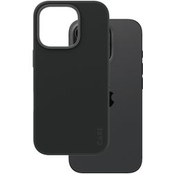 CARE by PanzerGlass Fashionable iPhone 16 Pro Siliconen MagSafe Hoesje Backcover - Zwart