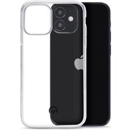 Mobilize Gelly Doorzichtig iPhone 12 Mini Hoesje Flexibel TPU Backcover - Transparant