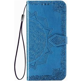 Mobigear Mandala Google Pixel 4a Hoesje Bookcase Portemonnee - Blauw