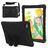 Mobigear Butterfly iPad Air 11 Inch (2025) Hoes EVA Schuim Backcover + Schouderband + Standaard - Zwart