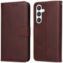 Mobigear Wallet Samsung Galaxy S24 Hoesje Bookcase Portemonnee - Bruin