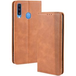 Mobigear Sensation Samsung Galaxy A20s Hoesje Bookcase Portemonnee - Cognac