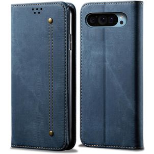 Mobigear Ranch Google Pixel 9 Hoesje Bookcase Portemonnee - Blauw