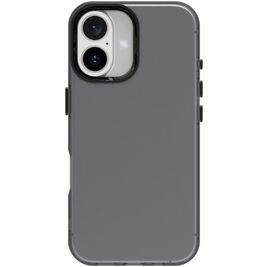 Mobigear Crystal iPhone 16 Plus Hoesje Hardcase Backcover - Zwart