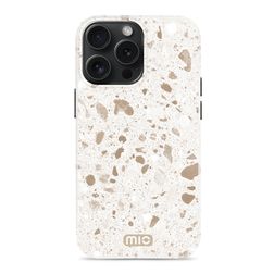 MIO iPhone 15 Pro MagSafe Hoesje Hardcase Backcover - Soft Terrazzo
