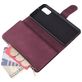Mobigear Zipper Samsung Galaxy A41 Hoesje Bookcase Portemonnee - Rood