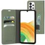Mobiparts Classic Wallet Samsung Galaxy A33 Hoesje Bookcase Portemonnee - Stone Green
