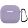 Mobigear Colors Apple AirPods 4 Hoesje Flexibel Siliconen - Paars
