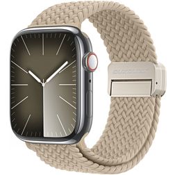 Dux Ducis Mixture Pro Nylon Apple Watch Bandje Magneetsluiting - 49/46/45/44 mm - Beige