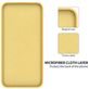 Mobigear Colors Samsung Galaxy A55 Siliconen Hoesje Backcover - Geel