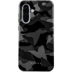 Burga Tough Samsung Galaxy A56 Hoesje Hardcase Backcover Shockproof - Night Black Camo
