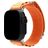Mobilize Alpine Nylon Apple Watch Bandje Gespsluiting - 42/41/40/38 mm - Oranje