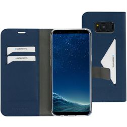 Mobiparts Classic Wallet Samsung Galaxy S8 Plus Hoesje Bookcase Portemonnee - Blauw