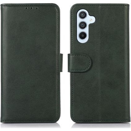 Mobigear Wallet Samsung Galaxy A54 Hoesje Bookcase Portemonnee - Groen