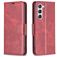 Mobigear Excellent Samsung Galaxy S25 Hoesje Bookcase Portemonnee - Rood