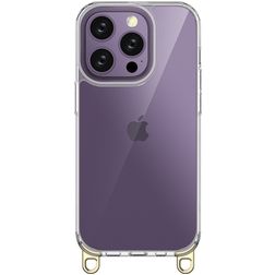 Mobigear Bungy iPhone 14 Pro Hoesje Hardcase Backcover - Goud