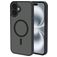 Mobiparts Hardcover iPhone 16 Plus MagSafe Hoesje Hardcase Backcover - Satin Black