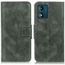 Mobigear Classy Motorola Moto E13 Hoesje Bookcase Portemonnee - Groen