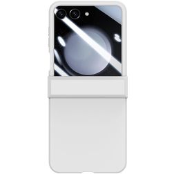 Mobigear Colors Samsung Galaxy Z Flip 7 FE Hoesje Hardcase Backcover - Wit