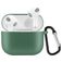 Mobigear Classic Apple AirPods 3 Hoesje Flexibel Siliconen - Groen