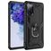 Mobigear Armor Ring Samsung Galaxy S20 FE Hoesje Hardcase Backcover Shockproof met Ringhouder - Zwart