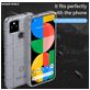 Mobigear Rugged Shield Google Pixel 5a 5G Hoesje Flexibel TPU Backcover Shockproof - Grijs