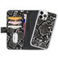 Mobilize Magnet Zipper iPhone 13 Pro Max Hoesje Uitneembare 2in1 Bookcase Portemonnee - Zwart