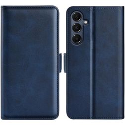 Mobigear Slim Magnet Samsung Galaxy A17 Hoesje Bookcase Portemonnee - Donkerblauw