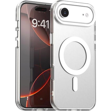 Mobigear Shockproof iPhone Air MagSafe Hoesje Hardcase Backcover - Wit