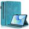 Mobigear Tree Samsung Galaxy Tab S10 FE Plus Hoes Bookcase + Stylus Houder - Blauw