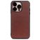 Mobigear Excellent iPhone 14 Pro Hoesje Hardcase Backcover - Bruin