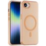 Mobigear Shockproof iPhone 16e MagSafe Hoesje Hardcase Backcover - Oranje