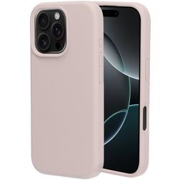 Mobiparts iPhone 16 Pro Siliconen Hoesje Backcover - Soft Salmon
