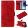 Mobigear Butterfly Xiaomi Redmi 14C Hoesje Bookcase Portemonnee - Rood