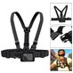 Puluz GoPro Mount Accessoires Starter Pack 53 Delig + Opbergtas Army