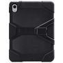 Xccess Survivor Essential iPad Mini 7 (2024) Hoes Hard Kunststof,Siliconen Backcover + Standaard - Zwart