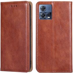 Mobigear Wallet Motorola Edge 30 Fusion Hoesje Bookcase Portemonnee - Bruin