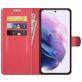 Mobigear Classic Samsung Galaxy S22 Hoesje Bookcase Portemonnee - Rood