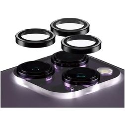 PanzerGlass Hoops iPhone 14 Pro Max Glazen Camera Lens Protector - Case Friendly