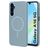 Mobiparts Slim Line Samsung Galaxy A16 MagSafe Hoesje Hardcase Backcover - Sage Green