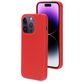 Mobiparts iPhone 14 Pro Siliconen Hoesje Backcover - Scarlet Red