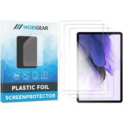 Mobigear Samsung Galaxy Tab S7 FE Screenprotector Folie - Case Friendly (3-Pack)
