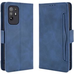 Mobigear Slide Wallet OPPO A94 5G Hoesje Bookcase Portemonnee - Blauw