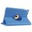 Mobigear DuoStand iPad Mini 4 (2015) Hoes Draaibare Bookcase - Blauw