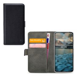 Mobilize Classic Gelly Wallet Nokia 2.4 Hoesje Bookcase Portemonnee - Zwart