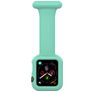 Mobigear Clip Case Verpleegkundige Apple Watch Bandje Speld - 46/45/44 mm - Mint
